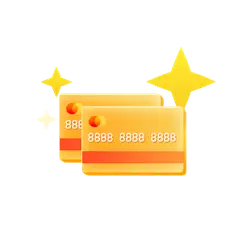 Gold Credit Card - luxury - No Background PNG