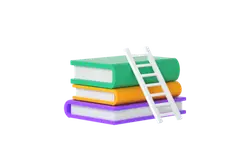 Books and Ladder - knowledge - Free Download PNG