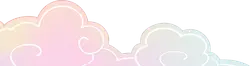 Colored Clouds - PNG