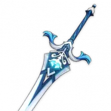 Ice Blade - decorative - weapon - No Background PNG