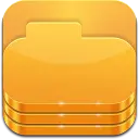Folder Icon - icon - Transparent Background PNG