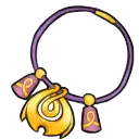 Purple Necklace - jewelry - No Background PNG