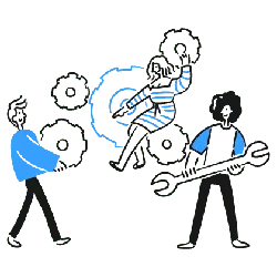 Mechanical Gears Characters - gear - No Watermark PNG