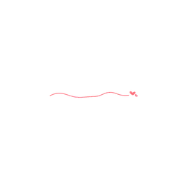 Pink Heart Line - heart - Free Download PNG