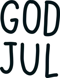 God Jul - greeting - High Resolution PNG