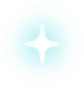 Four-pointed star - halo - Transparent Layer PNG