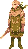 Green Warrior - leaves - Transparent Layer PNG