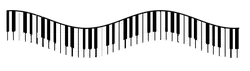 Piano Keys - Curated PNG