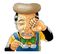 Cartoon Character with Hat - Transparent Background PNG
