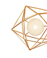 Geometric Shape Pendant Light - lamp - Free Download PNG