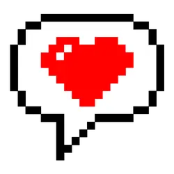 Pixel Heart - No Watermark PNG