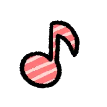 Pink Note - High Resolution PNG