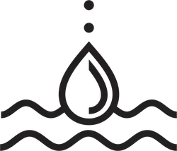 Water Drop - logo - simple - PNG