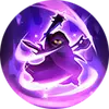 Mysterious Figure with Purple Light - magic - Free PNG
