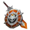 Death Knight's Sword - shield - Transparent Layer PNG