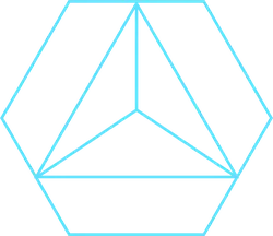 Hexagon Pattern - symmetry - geometric shape - No Watermark PNG