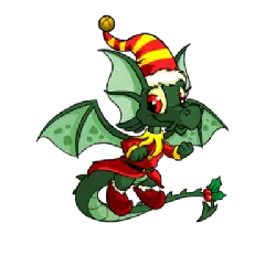 Christmas Dragon - Designer's Pick PNG