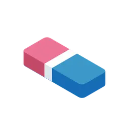 Eraser - stationery - Free Download PNG