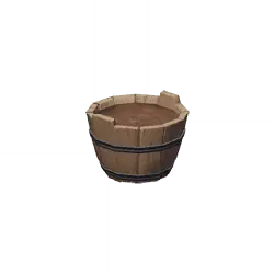 Wooden Barrel - tool - Transparent Background PNG