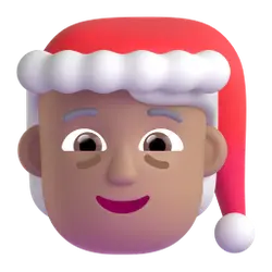 Santa Claus Emoji - No Background PNG
