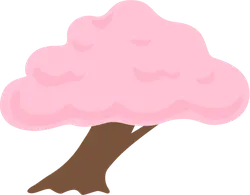 Pink Cherry Blossom Tree - Free Download PNG