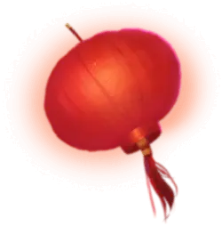 Red Lantern - Curated PNG - lantern