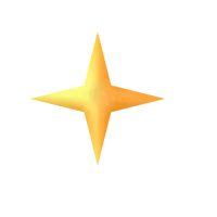 Gold Star - shape - High Resolution PNG