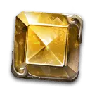 Golden Gemstone - shining - PNG Images