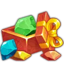 Gift Box - colorful - Transparent Background PNG