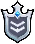 Silver Shield Badge - shield - Transparent Background PNG