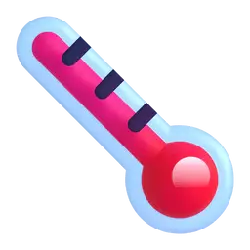 Thermometer - red - Transparent Layer PNG