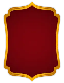 Red Shield - frame - PNG