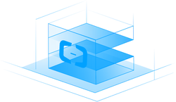 Blue Cube - technology - PNG Images