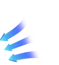 Blue Arrows - Popular Download PNG