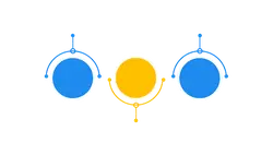 Blue Planet and Yellow Planet - planet - PNG Images