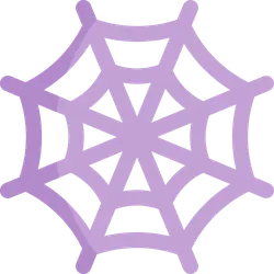 Spider Web - purple - Free Download PNG