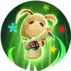 Rabbit and Guitar - instrument - Lossless PNG
