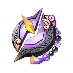 Mystic Gem Badge - Transparent Background PNG