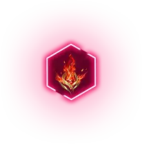Flame Hexagon - flame - PNG