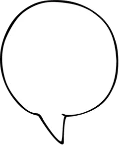 Speech Bubble - interaction - illustration - High Resolution PNG