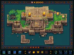 Pixel Island - pixel art - PNG Images