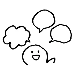 Cartoon Smiley Face - simple - Transparent Background PNG