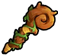 Pumpkin Wand - magic - High Resolution PNG