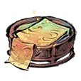 Mysterious Chest - gold coins - Lossless PNG