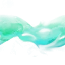 Abstract Artwork - green - smoke - High Resolution PNG