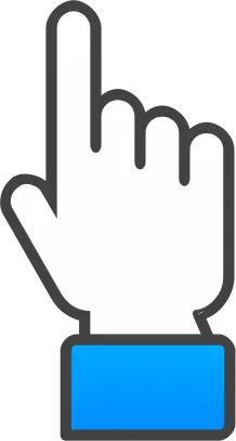 Mouse Pointer - indicator - finger - Free PNG