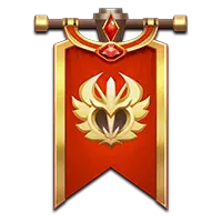Red Flag Badge - red - Transparent Background PNG