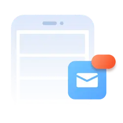 Email App Icon - icon - Transparent Background PNG
