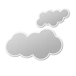 Clouds - weather - gray - No Watermark PNG