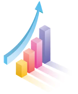 Bar Chart - trend - Transparent Background PNG